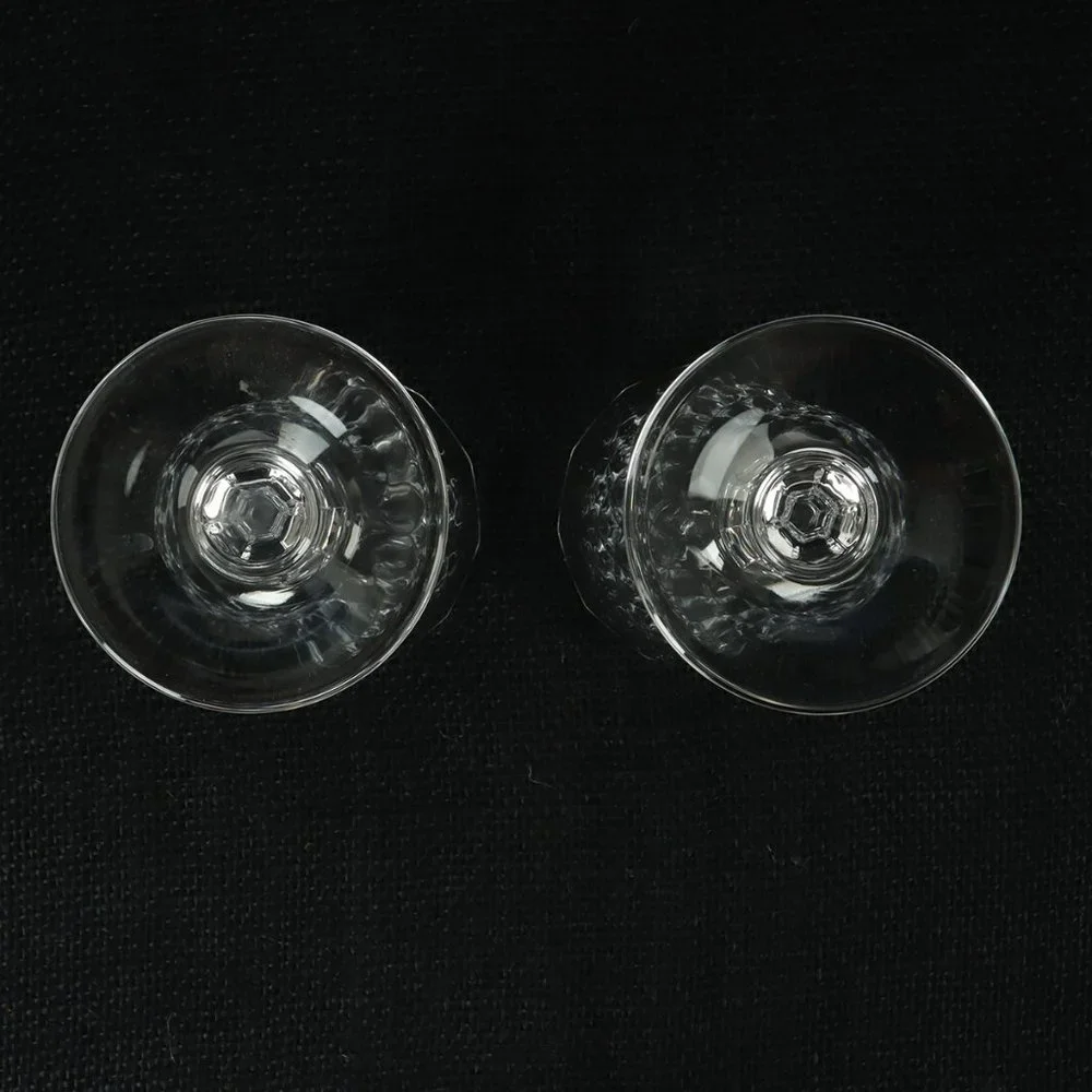 Vintage Water Goblet Dauphine by CRISTAL D'ARQUES-DURAND Set of Two